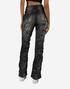 Smoke Rise Stacked Whisker Rhinestone Denim RJP26S403SN-LASSOGREY Black 2
