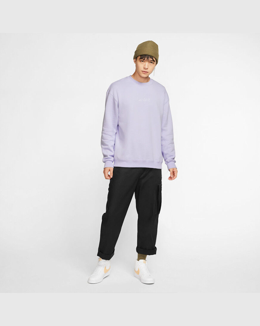 nike just do it white sweatshirt