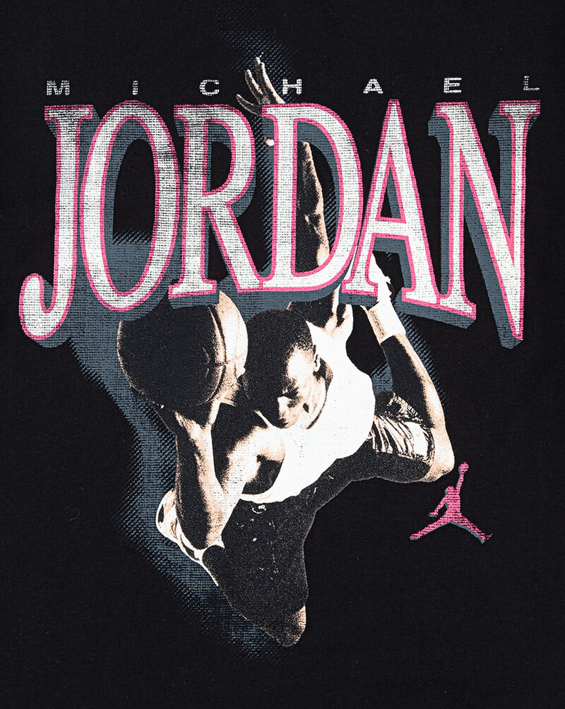 Jordan Big Kids' MJ Soar Graphic T-Shirt 45D922-023 Black 2