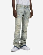 Smoke Rise Lazy Stacked Flare Jeans JP25622SN-SOL Blue 1