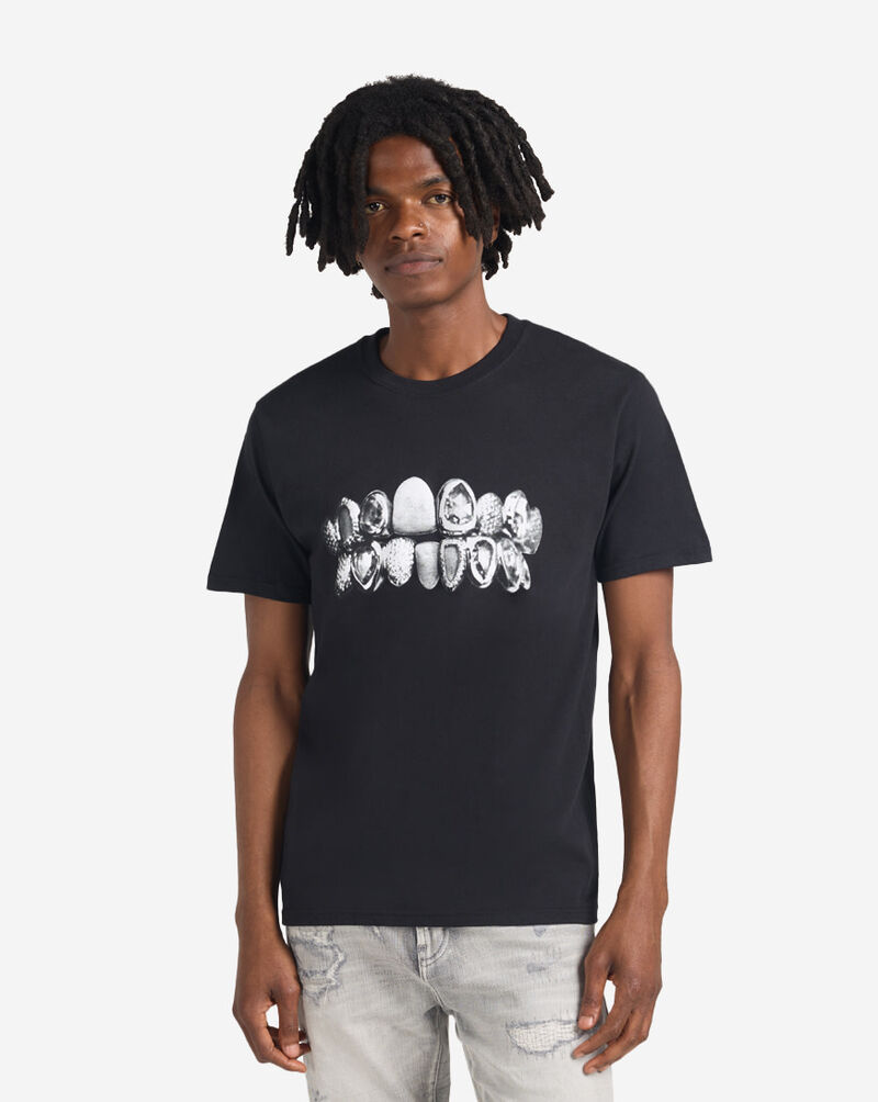 Graphic Tees Pusha T Grillz Tee 36821016 Black 1