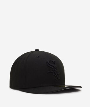 59Fifty Chicago White Sox Core Black Fitted Hat