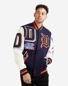 Pro Standard Detroit Tigers Logo Mashup Varsity Jacket LDT633396-MDW Blue 1