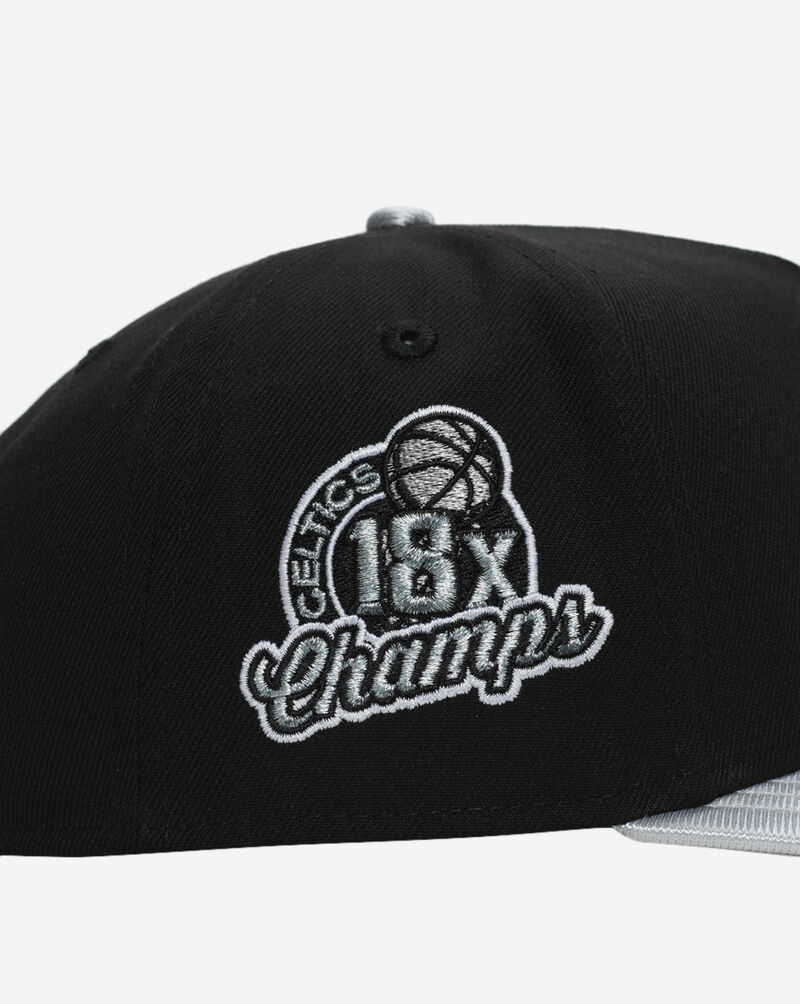 New Era 9Fifty Boston Celtics A-Frame Snapback Hat 70919540 Black 2