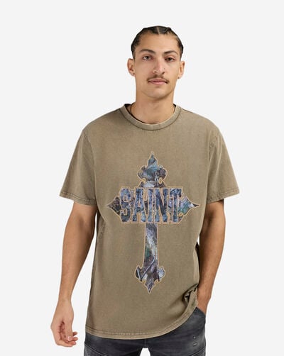 Camo Saint Cross Tee