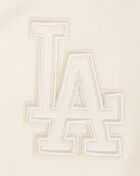Los Angeles Dodgers Neutral Drop Shoulder Fleece Pullover Hoodie