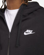 Nike NSW Club Fleece Full-Zip Hoodie BV2645-010 Black 3