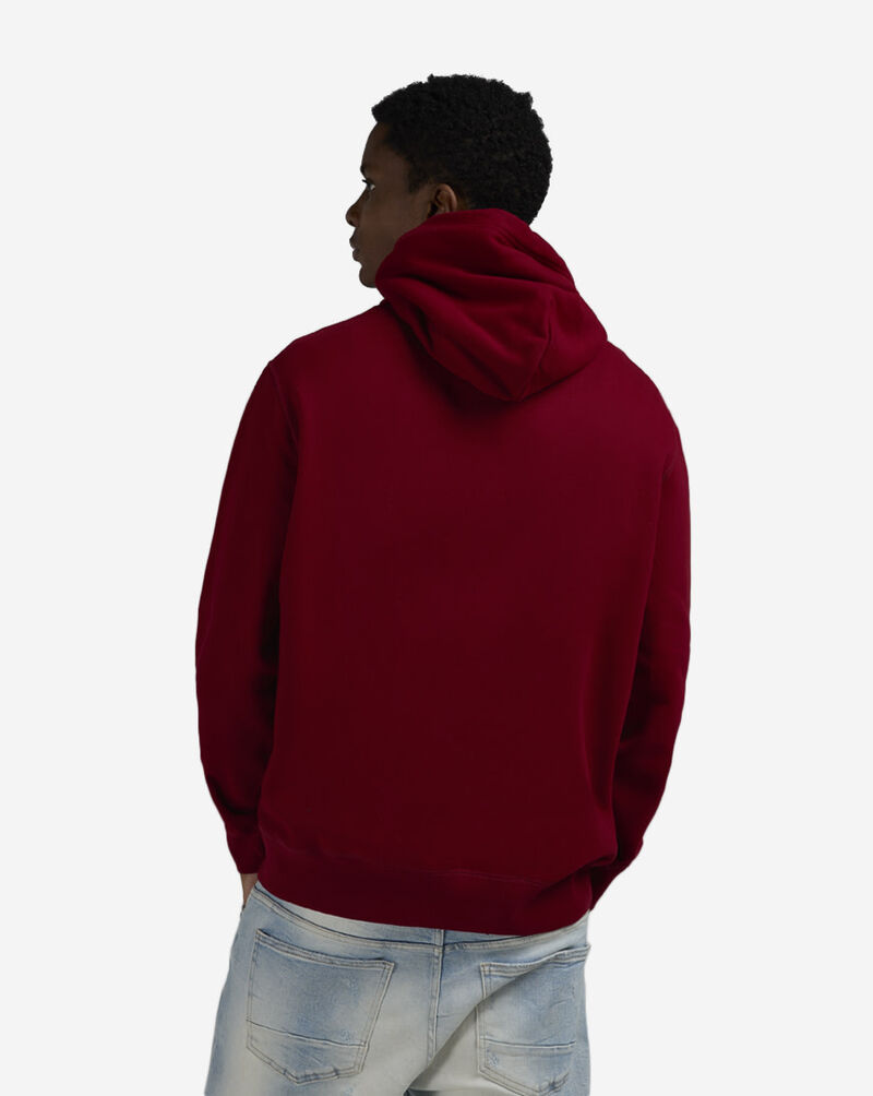 Polo Ralph Lauren The RL Fleece Plaid-Logo Hoodie 710981771005-RED Red 2