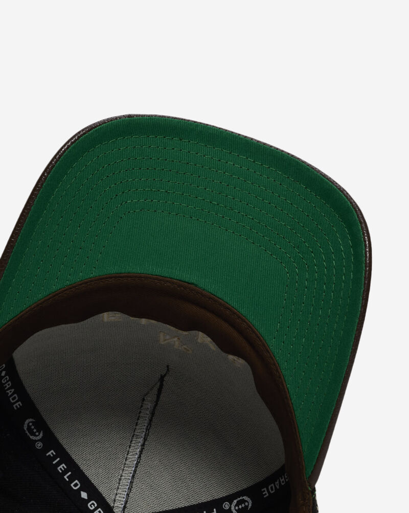 Field Grade No F Given Wool Leather Trucker Hat 1006034 Black 4
