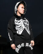 Hasta Muerte Angel Cage Full Zip Hoodie HM-T3ANGELCAGE-ZIPHOODIE-BLACK Black 3