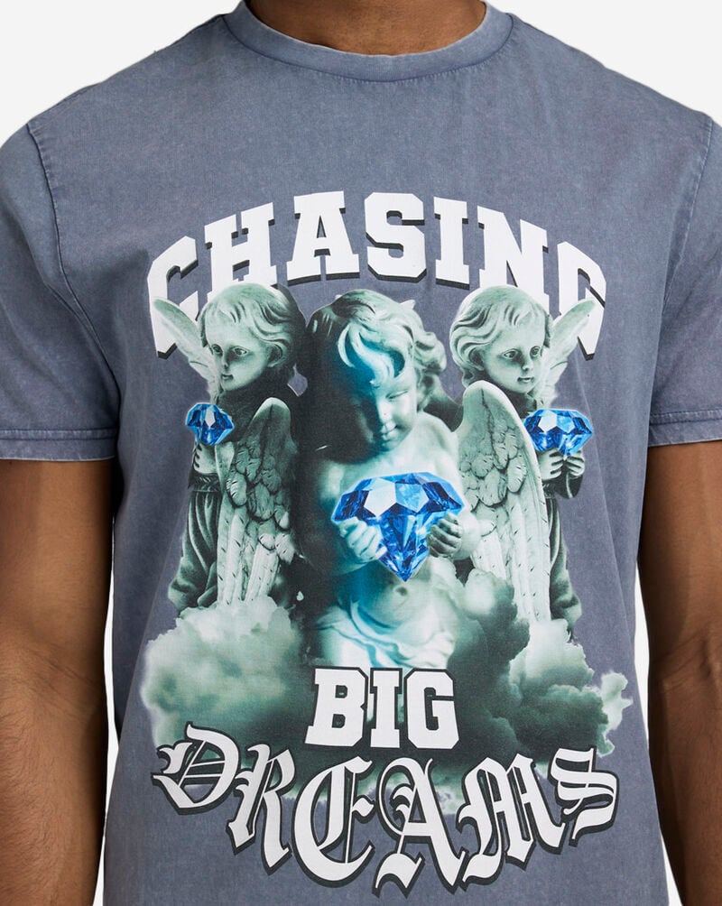 Mister Tee Chasing Big Dreams Tee MTUS337A-US-02428 Blue 3