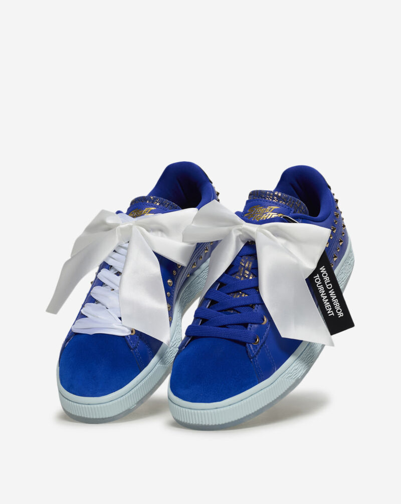 Puma Street Fighter Suede Chun-Li 41064801 Blue 8