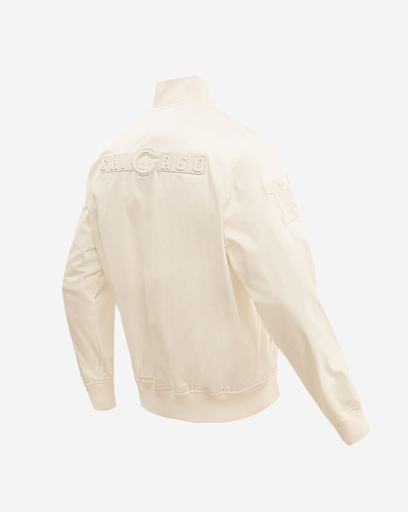 PRO STANDARD Chicago Bears Neutral Twill Jacket  FCH645246-EGG cream 3