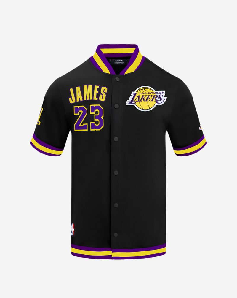 PRO STANDARD Los Angeles Lakers Lebron James #23 Classic Warm Up Jacket BLL1515857-BKP Black 1