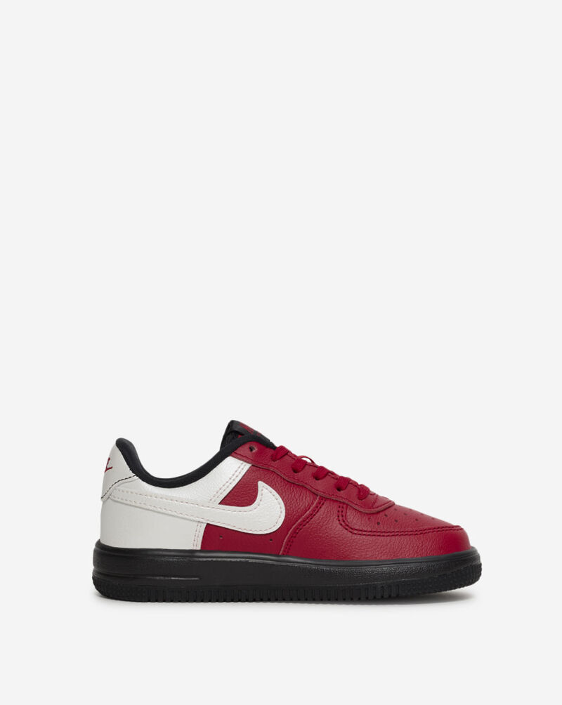 Nike Little Kids' Air Force 1 LV8 IQ2740-600 Red 4