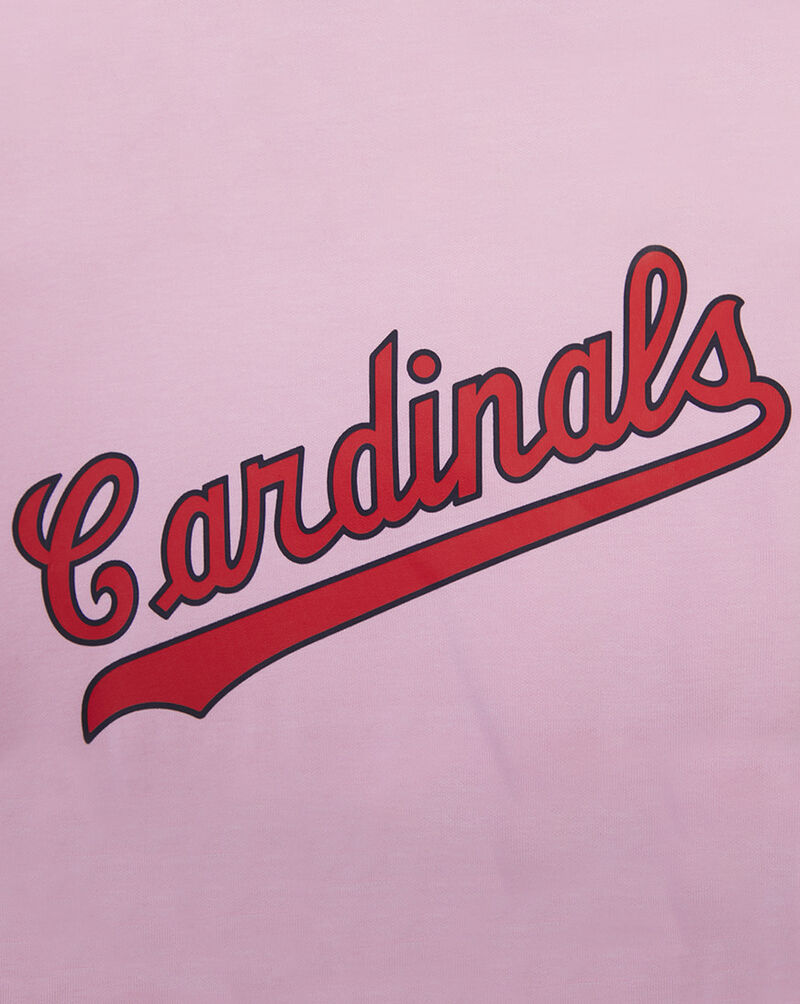 PRO STANDARD St. Louis Cardinals Classic Chenille Double Knit Short  LSC331721-PNK Pink 4