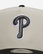 New Era 9Fifty Philadelphia Phillies A-Frame Snapback Hat 71009589 Grey 2