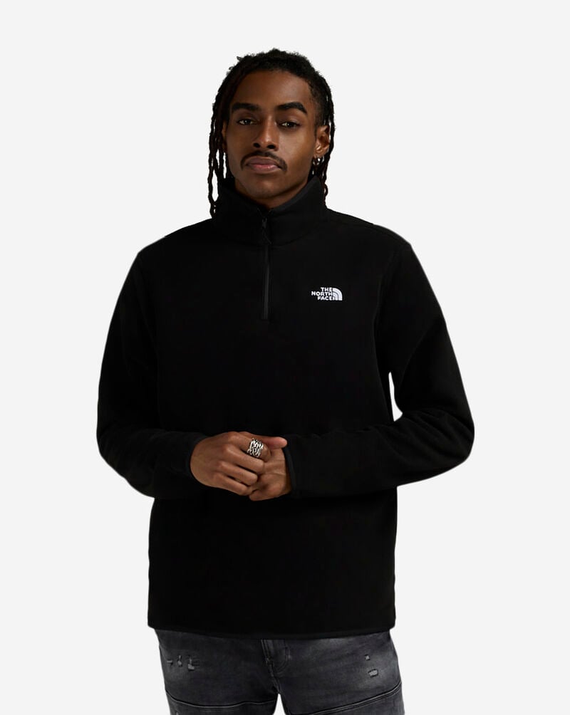The North Face Glacier Fleece Quarter Zip Jacket NF0A8D0Q-JK3 Black 1