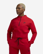Nike NSW Tech Fleece Cropped 1/2-Zip Top HJ1031-657 Red 1