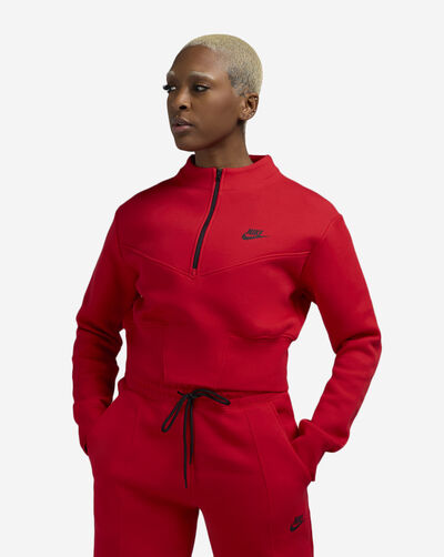 NSW Tech Fleece Cropped 1/2-Zip Top