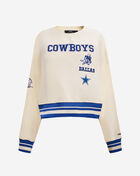 PRO STANDARD Dallas Cowboys Retro Classic Fleece Crewneck FDCC43614-EDB cream 1