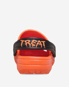 Crocs Grade School Classic Jack O' Lantern Lights Clog 211685-810J Orange 6