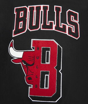 Chicago Bulls Mash Up Rib Wool Varsity Jacket 