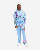 Hasta Muerte Hasta Air Brush Pants HASTAARBSPNT26-BLU Blue 4