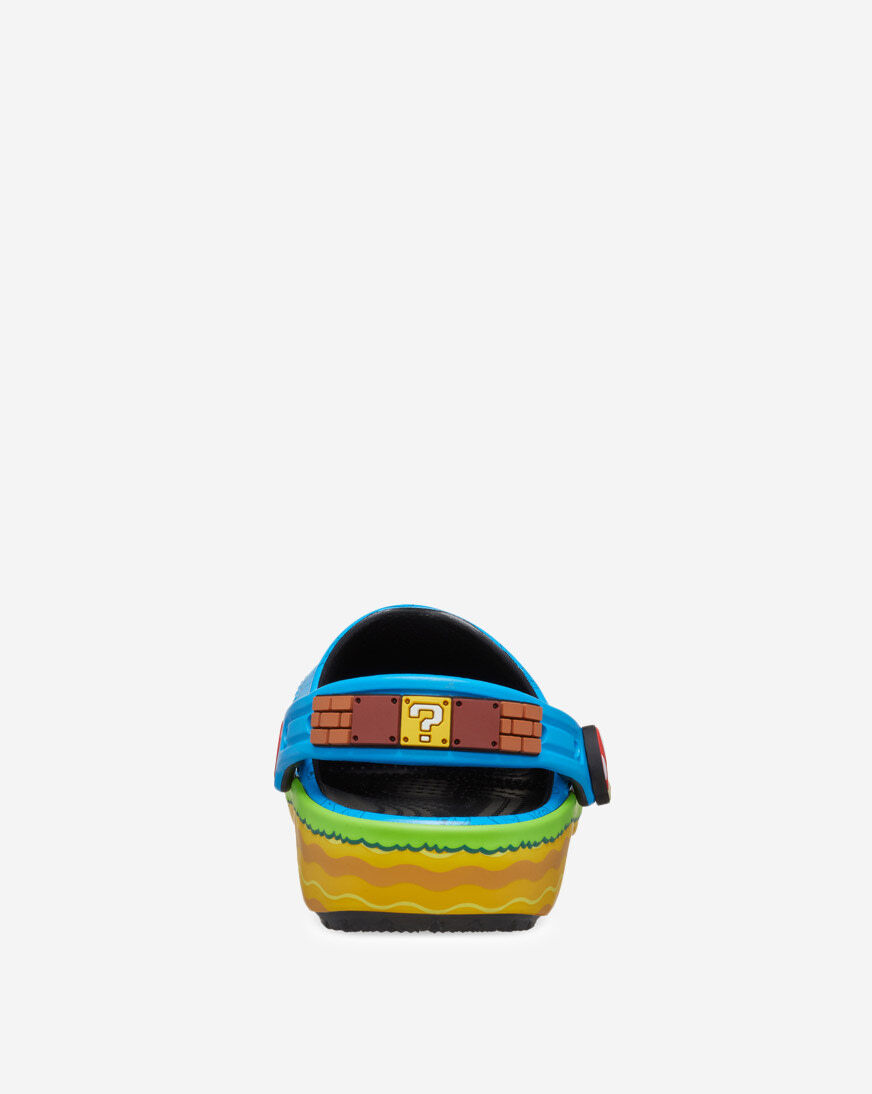 Shop Crocs Pre-School Super Mario Classic Clog 212139-90H blue