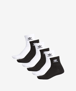 Originals Trefoil 6-Pack Quarter Socks