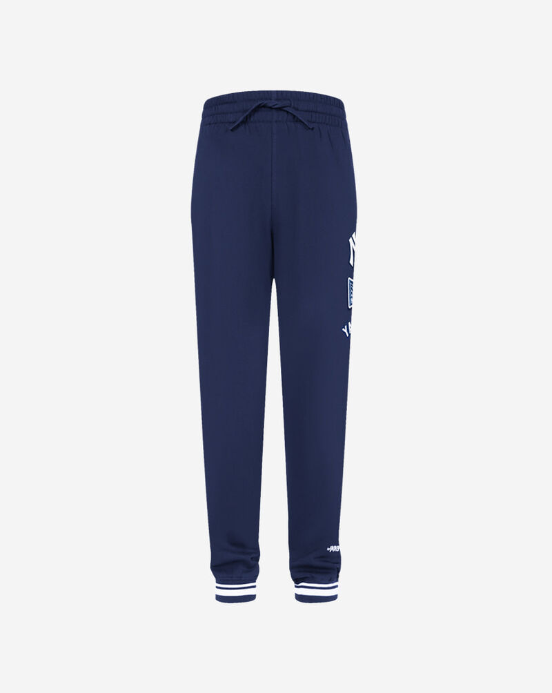PRO STANDARD Big Boys' New York Yankees Retro Classic Rib Fleece Sweatpant LNYB4315144-MDN Blue 1