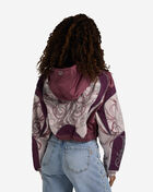 Smoke Rise HD Nylon Cropped Colorblock Jacket RWW26F333SNZ Purple 2