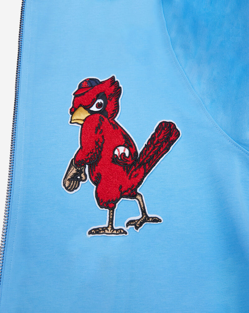 PRO STANDARD St. Louis Cardinals  Classic Chenille Double Knit Full-Zip Hoodie LSC531936-UNI Blue 4