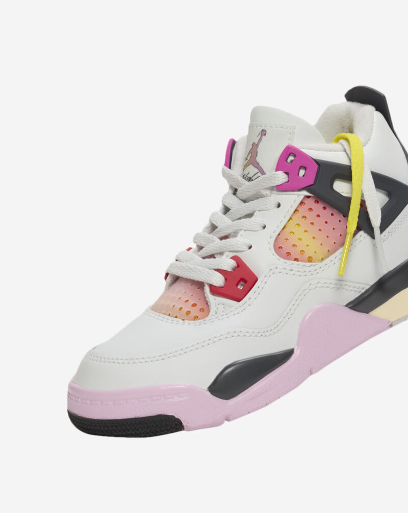 Jordan Little Kids' Air Jordan 4 Retro IO2363-100 cream 8