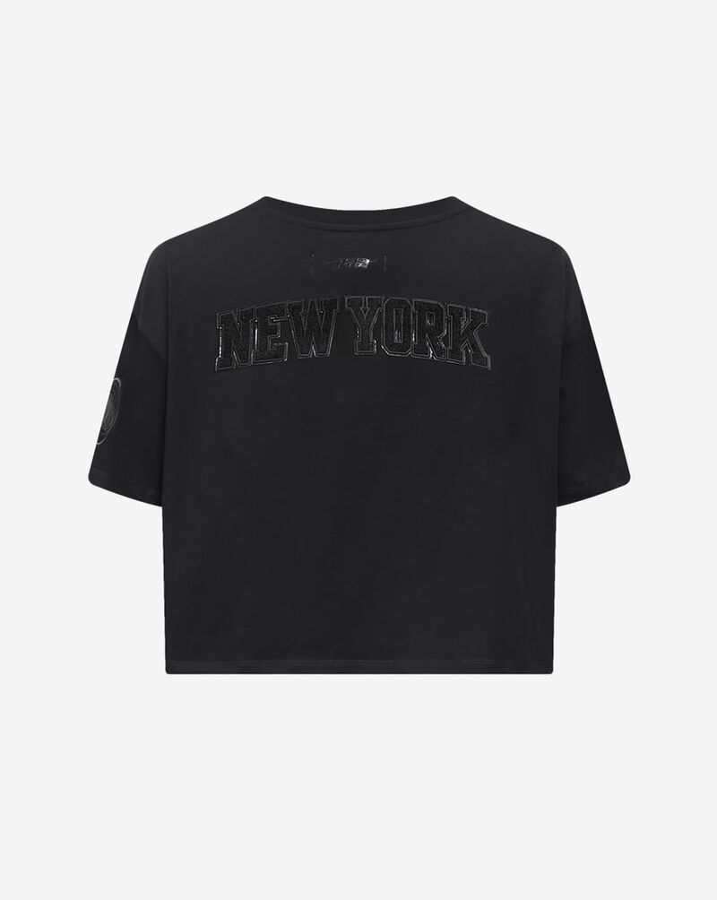 PRO STANDARD New York Knicks Triple Black Classic Boxy Tee BNKA54929-3BK Black 3