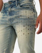 Smoke Rise Stacked 5Pkt Vintage Wash Jean JP26F231SNZ-IMP Blue 3