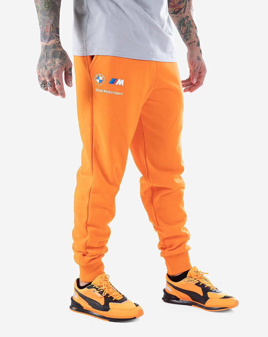 orange puma sweatpants