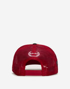 Field Grade No F*cks Given Twill Mesh Back Trucker Hat 1005217 Red 3