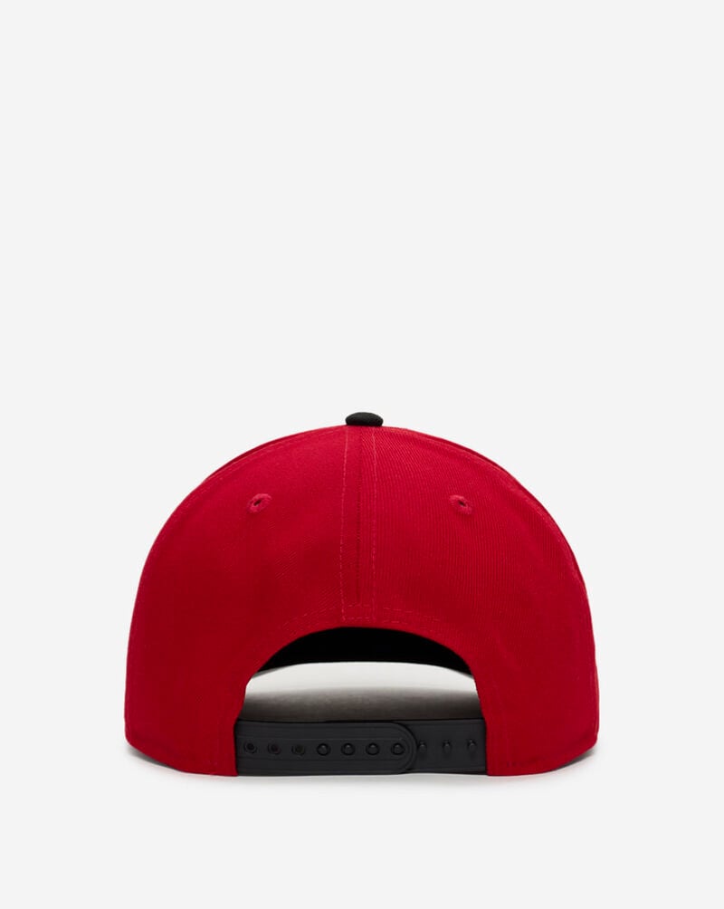 New Era 9Fifty Speed New York Knicks A-Frame Snapback Hat 70938743 Red 3