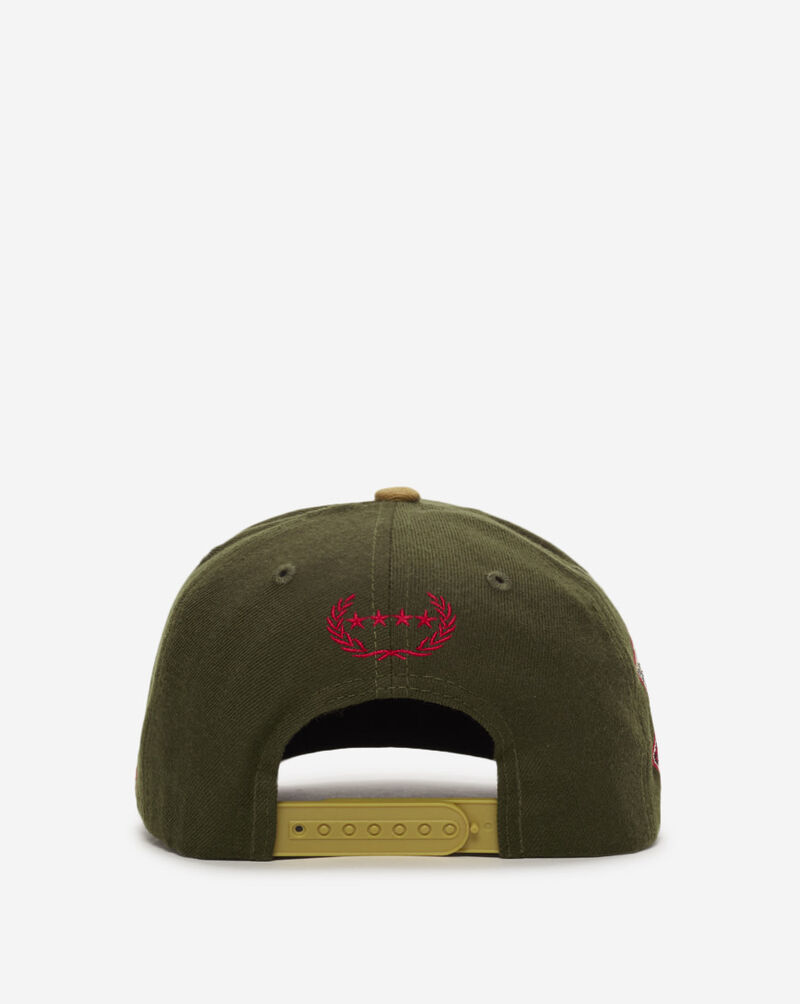 Field Grade Bad Luck Casino 2 Tone Wool Trucker Hat 1005724 Green 3