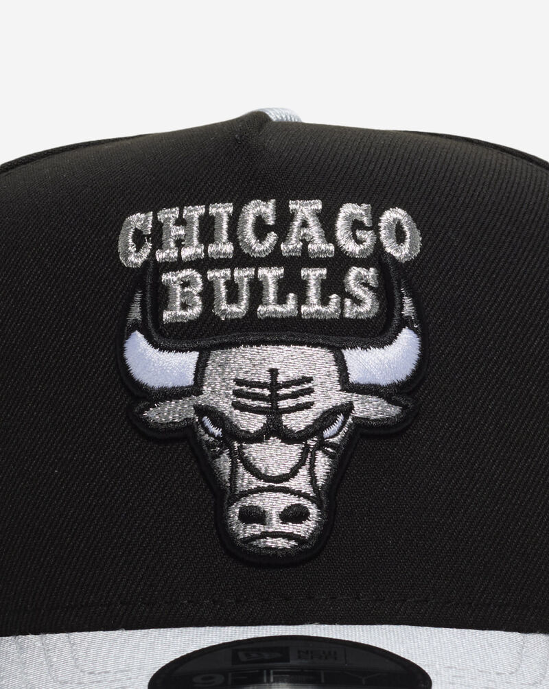 New Era 9Fifty Chicago Bulls A-Frame Snapback Hat 71065693 Black 2