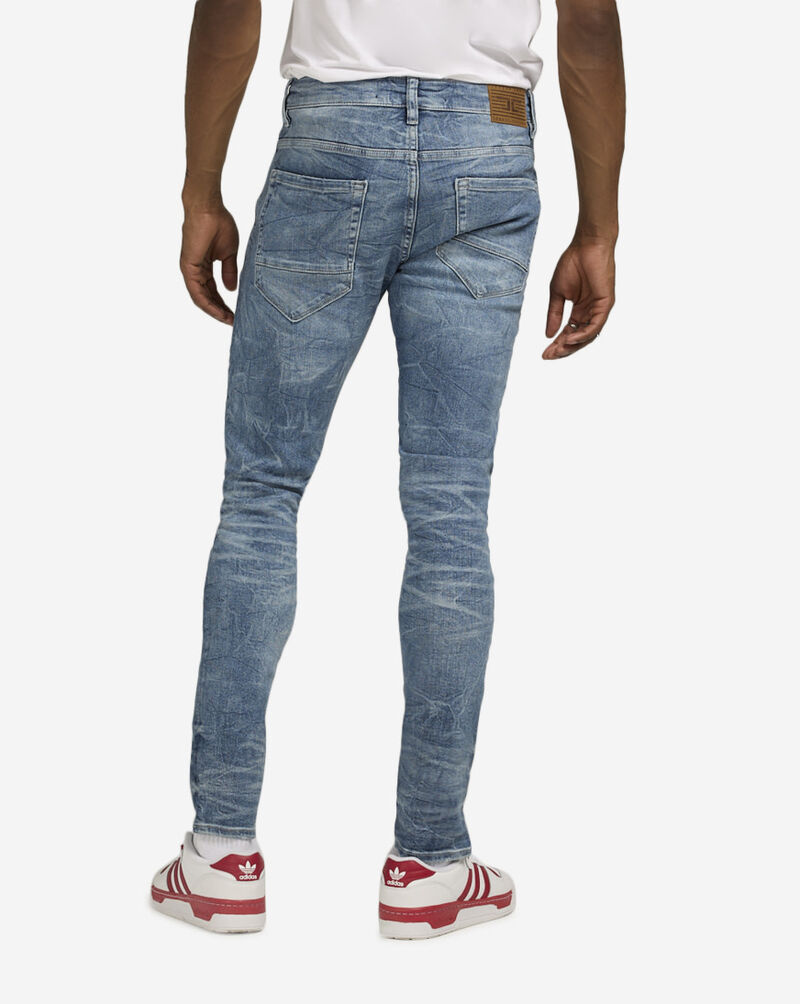 Jordan Craig Rip and Repair Skinny Jeans JS351R3-BLU Blue 2