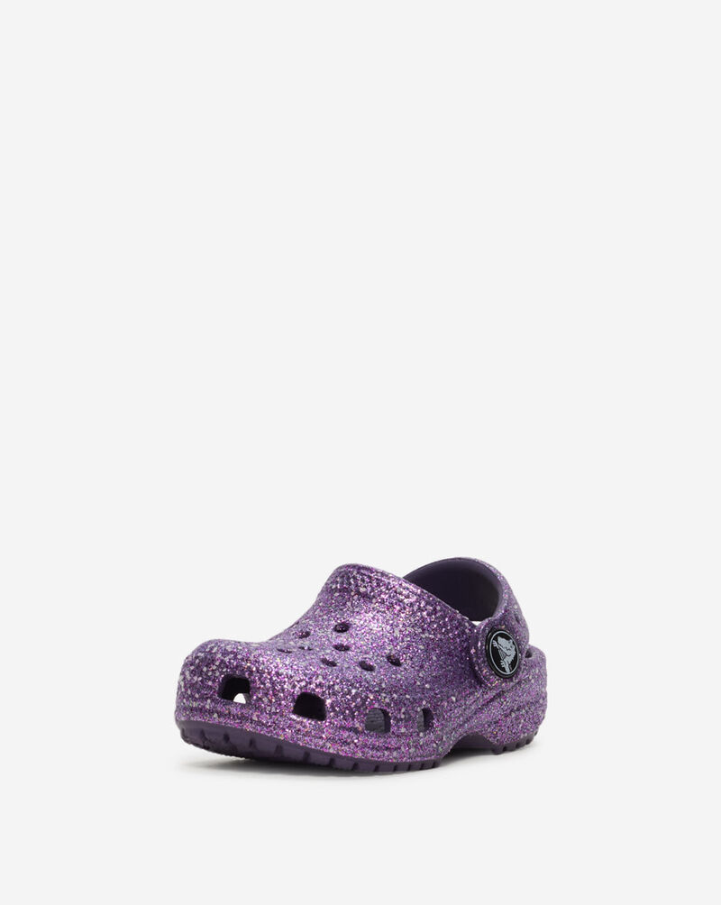 Crocs Toddler Classic Space Glitter Clog 210721-5AT Purple 2