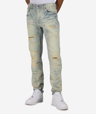 Distressed Heavy Vintage Washed Jean