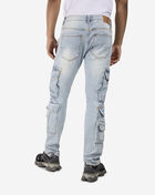 Decibel Multi Pocket Cargo Jeans DECWB438-BLU Blue 2