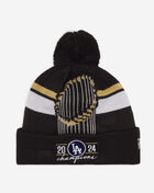 New Era Los Angeles Dodgers World Series Knit Beanie 14517983 Black 1