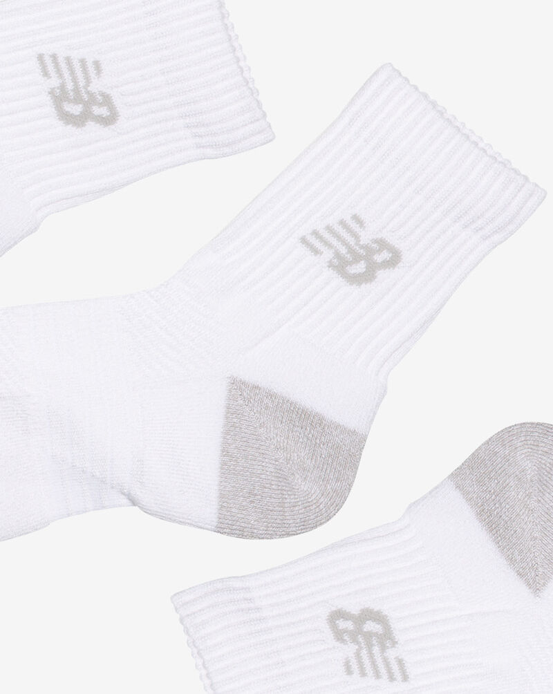 New Balance Active Quarter Socks 3 Pack LAS35204-WT Multi 2
