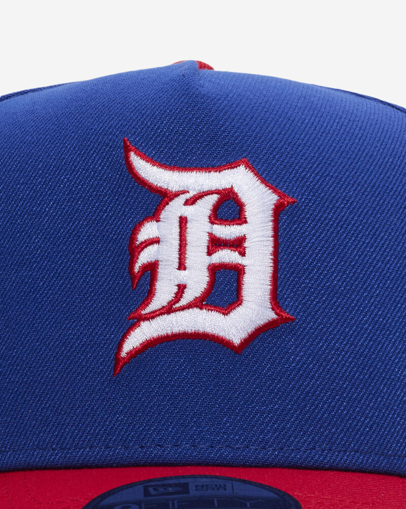 New Era 9Fifty Detroit Tigers A-Frame Snapback Hat 71067212 Blue 2