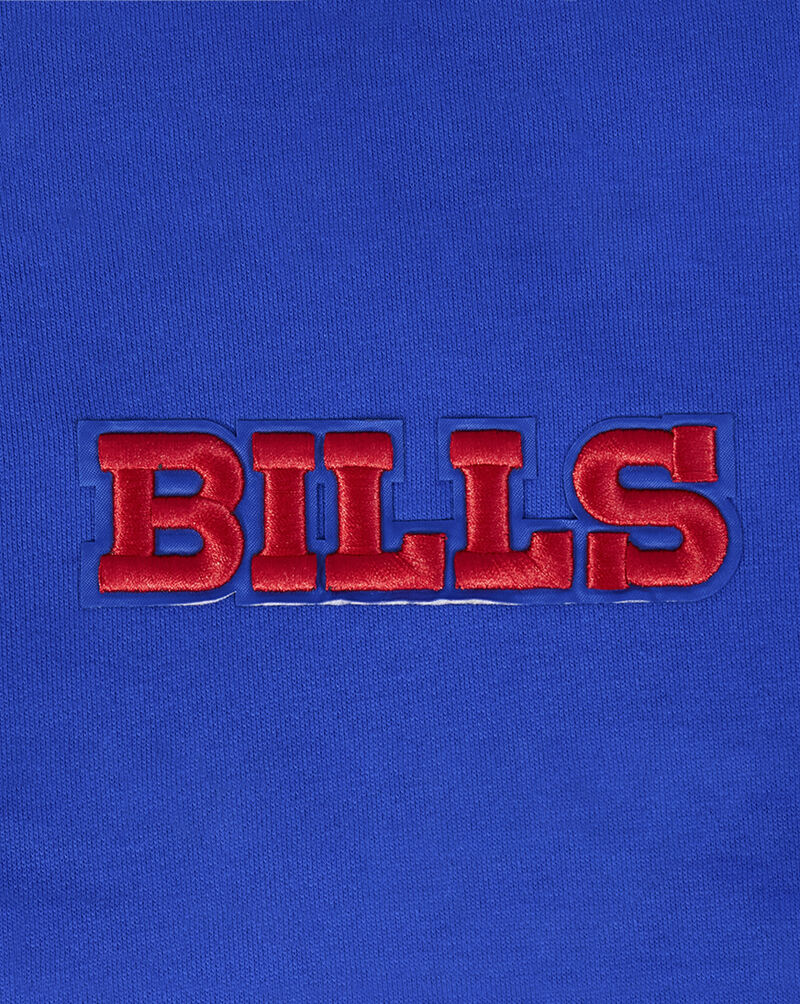 PRO STANDARD Buffalo Bills Wingspan Drop Shoulder Fleece Pullover Hoodie FBB5410472-RYB Blue 2