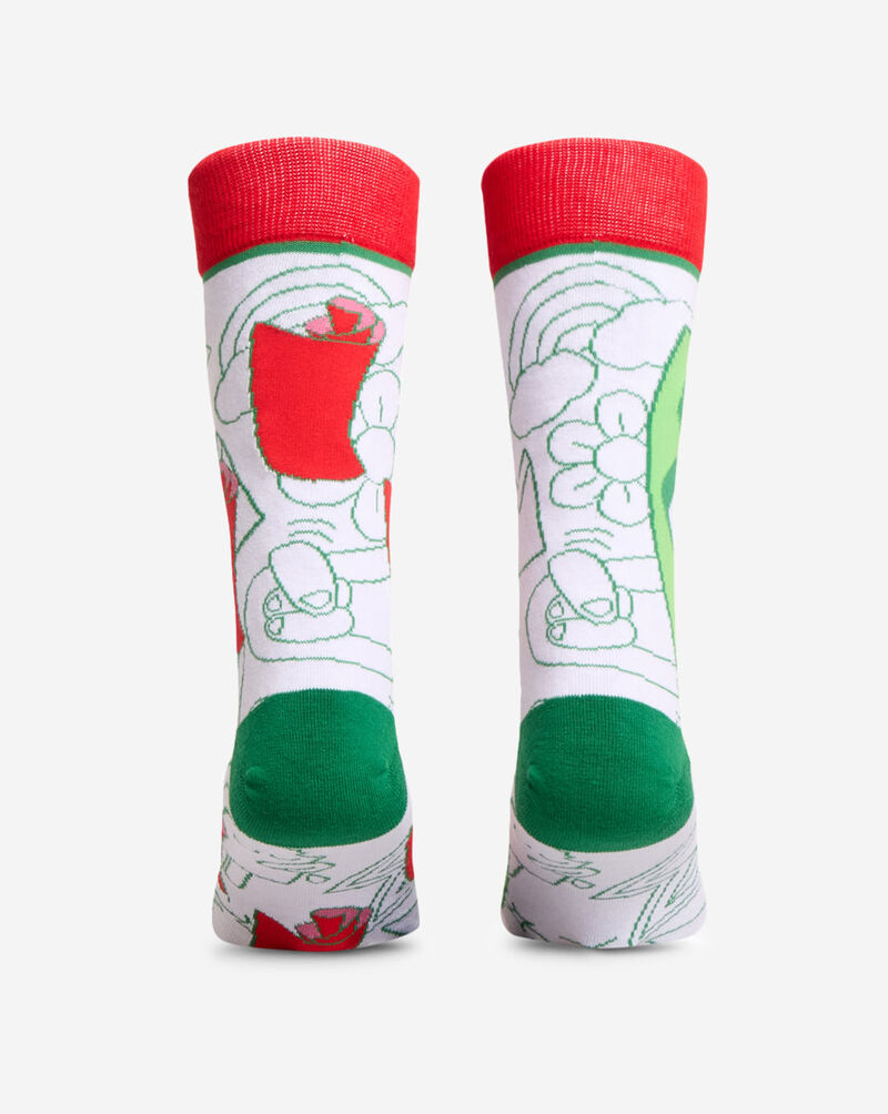 Odd Sox Fruit Roll Ups Split Crew Straight Socks 41217MONCD Multi 3